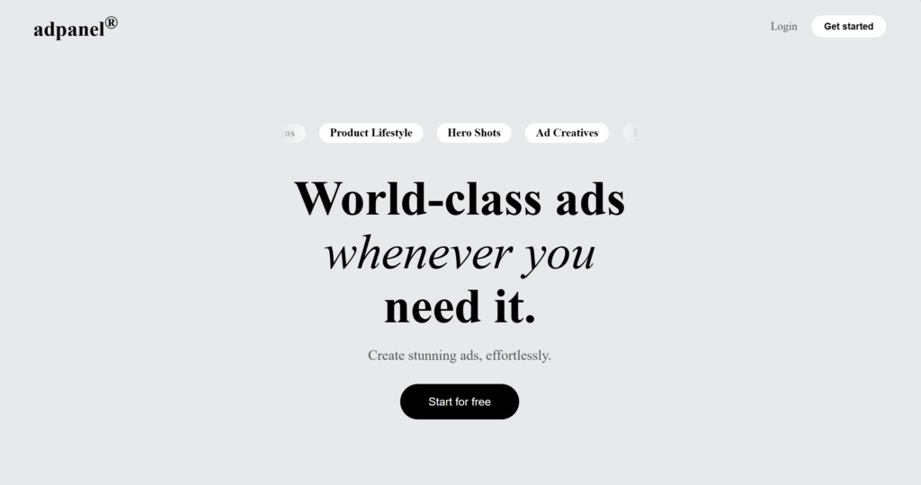 Minimal Ad Landing Page Template (HTML & CSS)